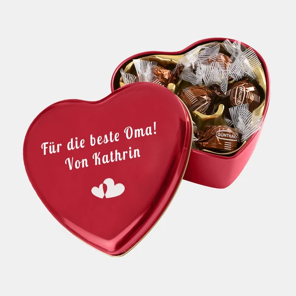 Pralinendose Herz Pralinendose Herz