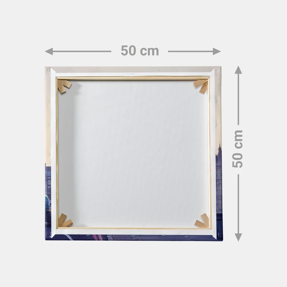 Künstlerleinwand – 50 X 50 Cm, Dreifach Grundiert, 380 G/m²